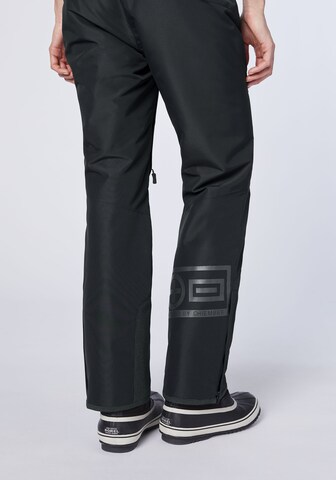 CHIEMSEE Regular Outdoorhose in Schwarz