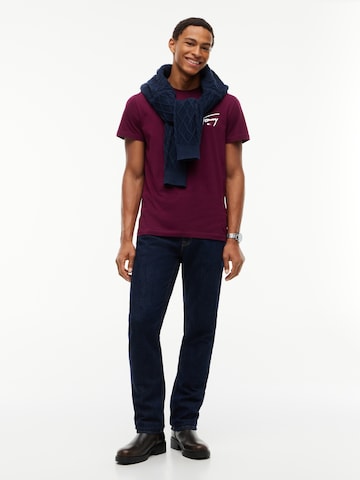 Tommy Jeans - Camisa em roxo