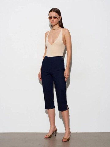 Dilvin Blouse in Beige