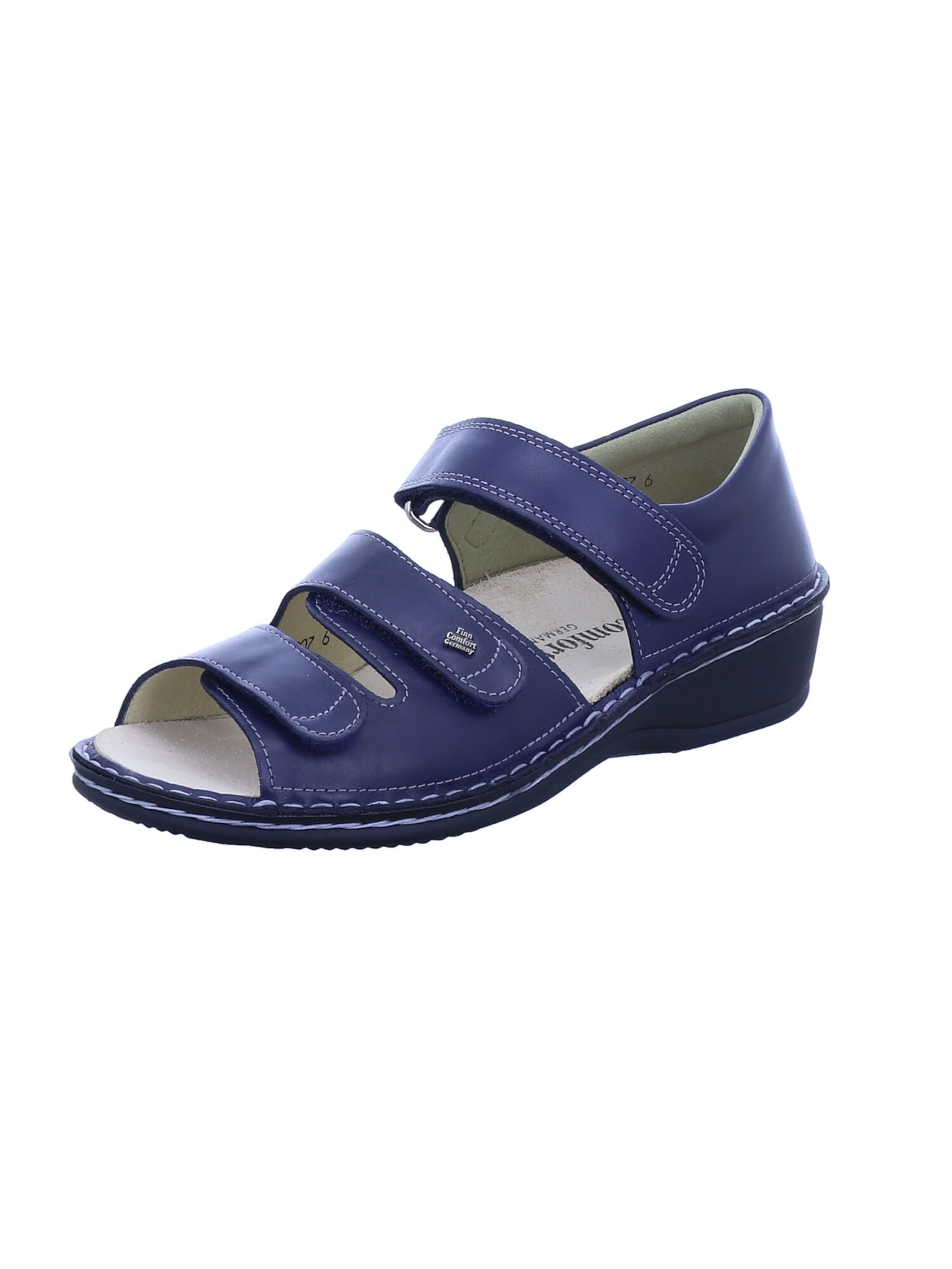 Finn Comfort Sandals 'Usedom' in Blue: front