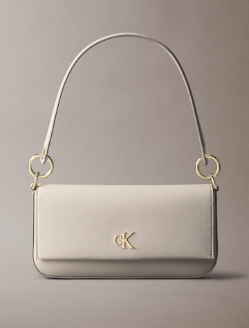 Calvin Klein Torba za čez ramo | bež barva: sprednja stran
