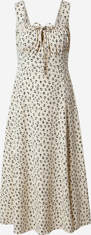 Dorothy Perkins Dress in Beige: front