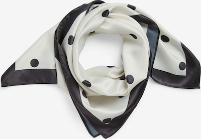 PIECES Tuch 'PCDONNIE' in ecru / schwarz, Produktansicht