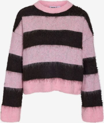 Pull-over 'NMSoff' Noisy may en rose : devant