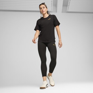 PUMA T-Shirt 'Ess' in Schwarz