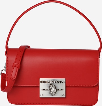 U.S. POLO ASSN. - Bolso de mano 'Winton' en rojo: frente