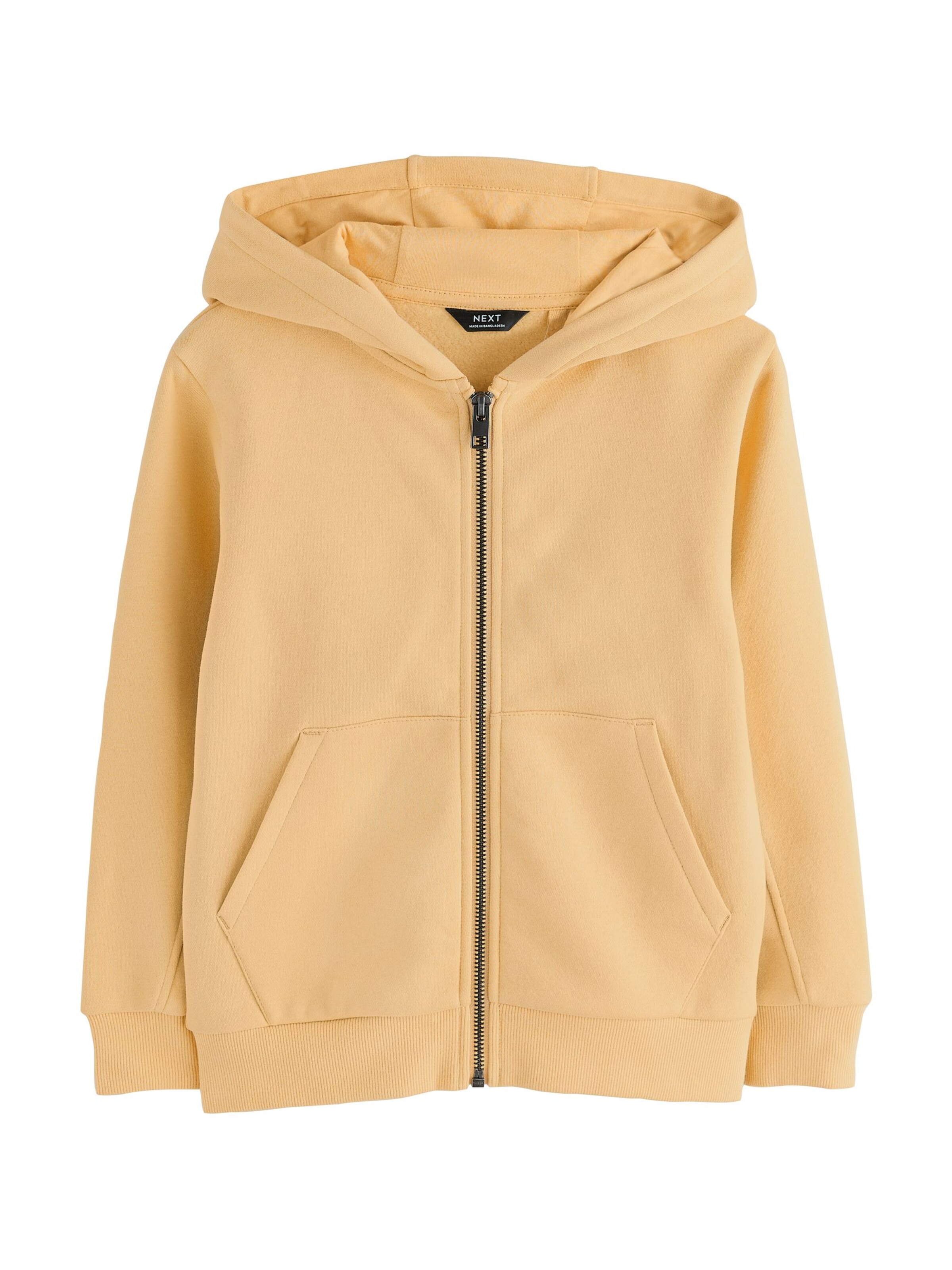 Veste de survêtement Next en jaune : devant