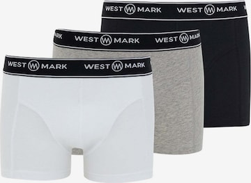 WESTMARK LONDON Boxershorts 'Atlas' in Grijs: voorkant