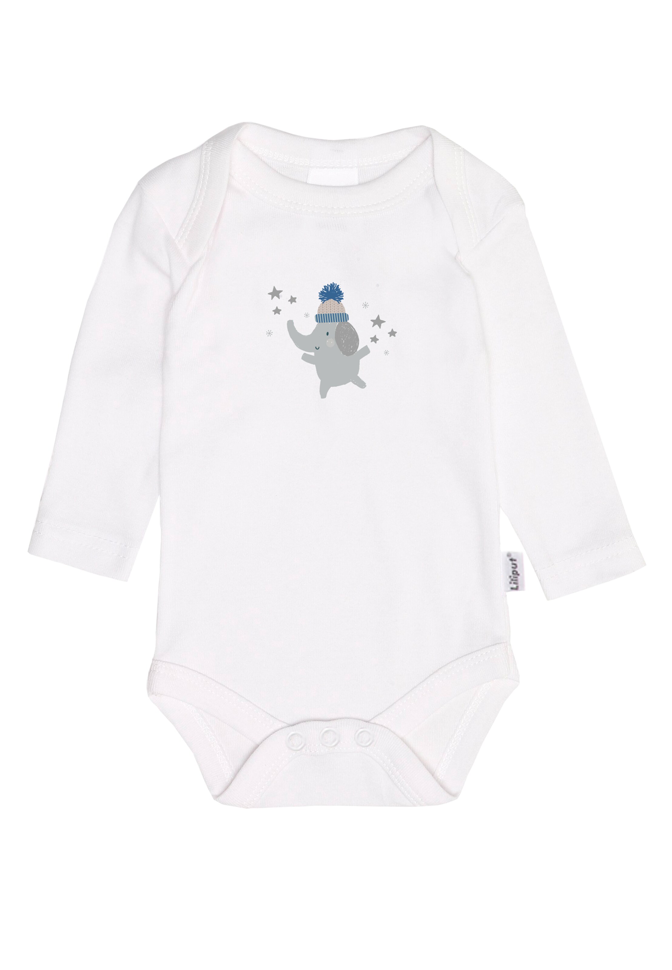 LILIPUT Langarmbody in Grau