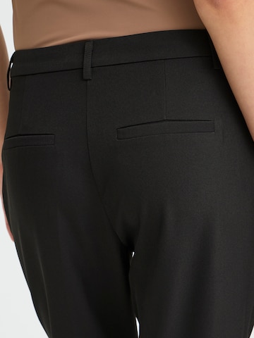 ICHI Flared Pants 'IHFAVA' in Black