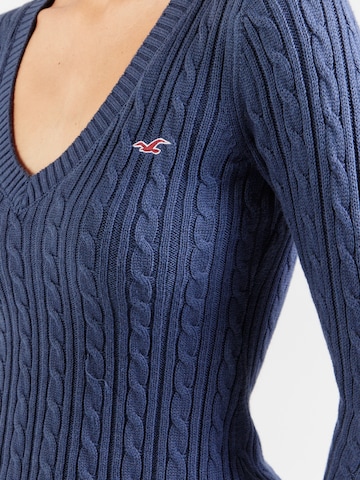 HOLLISTER Πουλόβερ σε μπλε