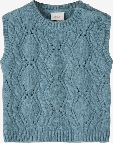 s.Oliver Sweater in Blue: front