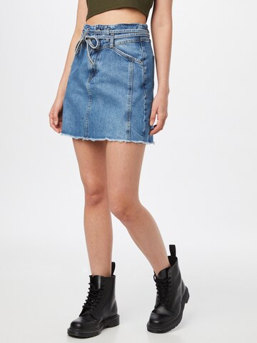 Pepe Jeans Rok 'RAISA' in Blauw: voorkant