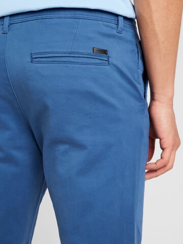 JACK & JONES - Slimfit Calças chino 'MARCO BOWIE' em azul