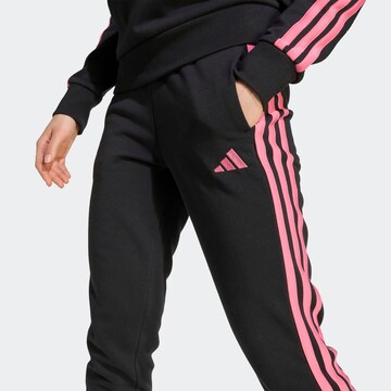 ADIDAS SPORTSWEAR Slim fit Workout Pants 'Essentials' in Black