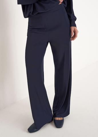 Camomilla Italia Wide Leg Hose 'Giorgiad' in Blau: Vorderseite