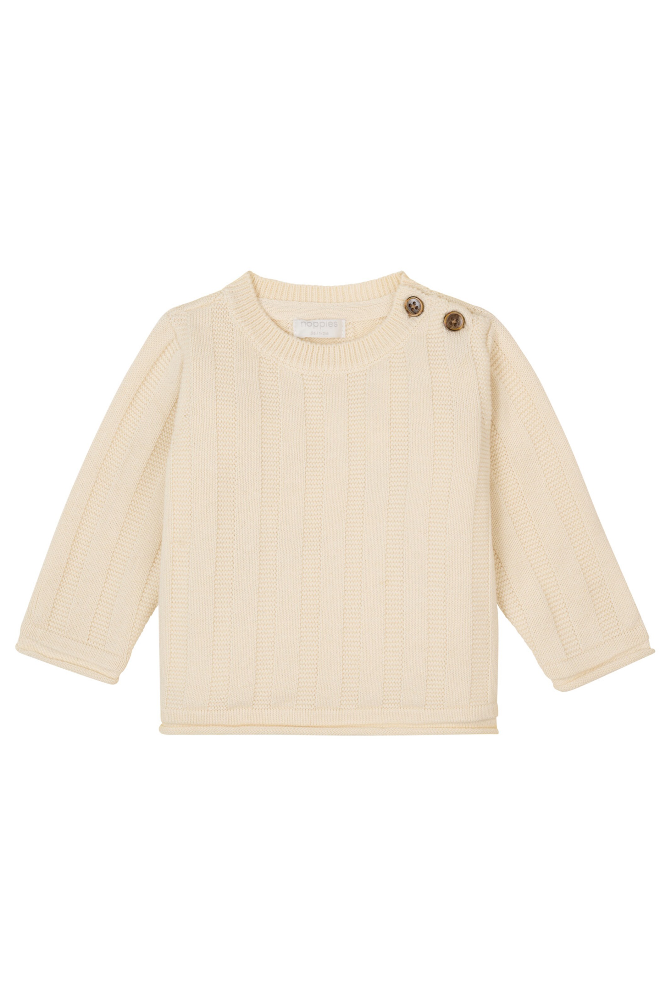 Noppies Trui ' Gergal ' in Wit: voorkant