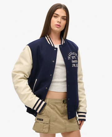 Superdry Tussenjas in Blauw