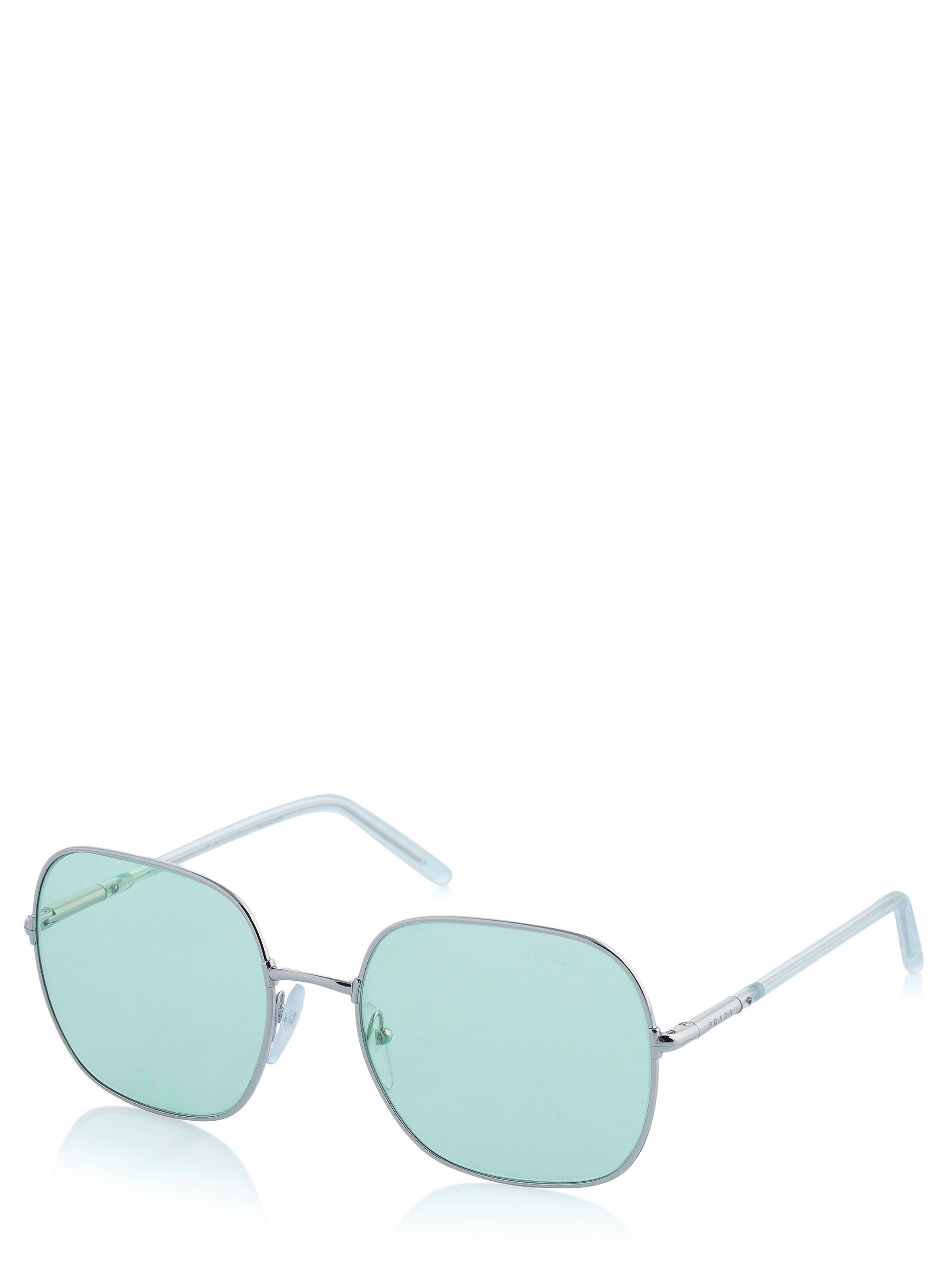 PRADA Zonnebril 'Prada Sonnenbrille' in Zilver: voorkant