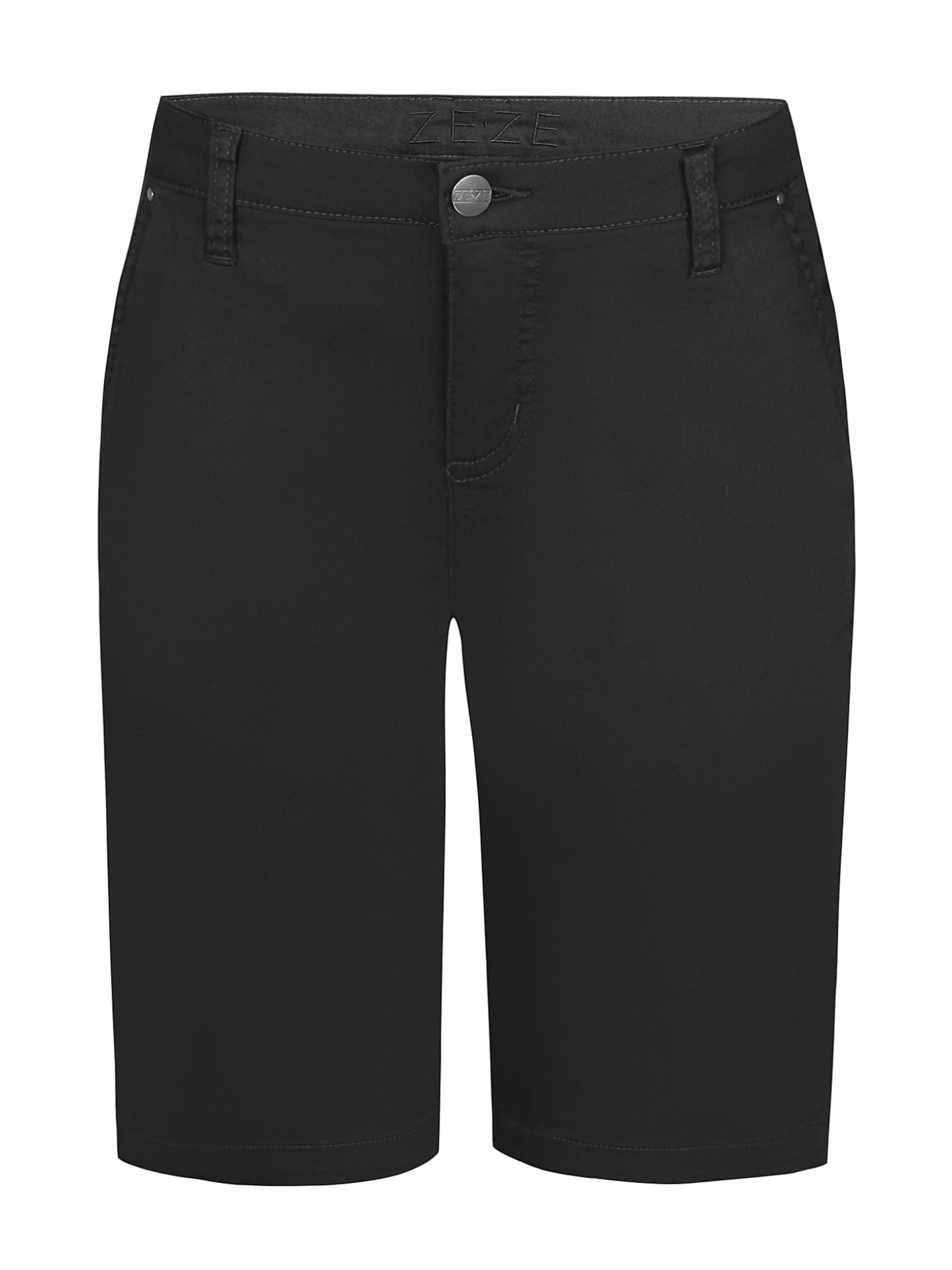 Pantalon 'Sanne 347' ze-ze en noir : devant