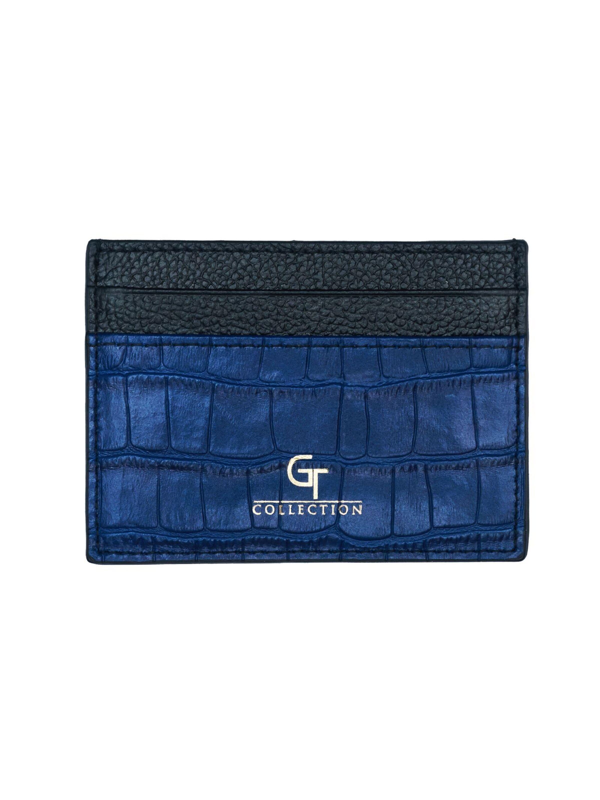 GT Collection Etui 'CROC ELITE' i blå