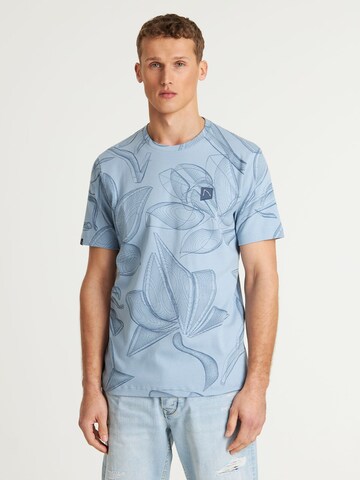CHASIN' Shirt 'Wild' in Blauw: voorkant