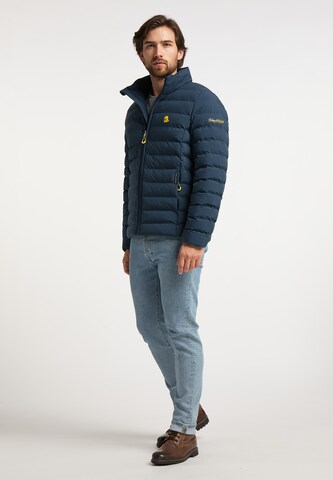 Schmuddelwedda Winterjacke in Blau