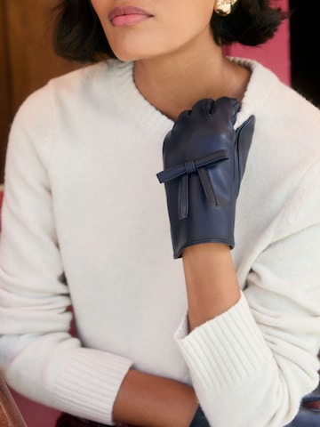love & roses Fingerhandschuhe in Blau