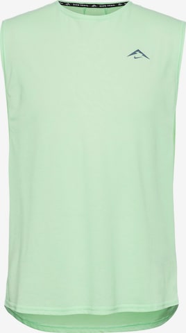 NIKE Performance Shirt 'Trail' in Green: front