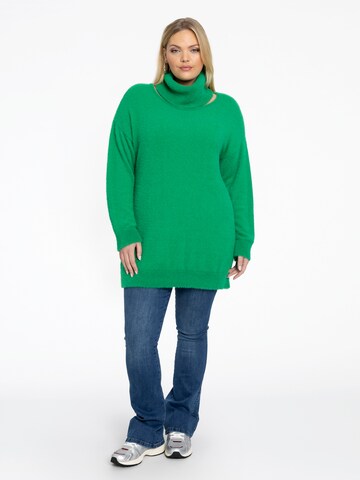 YOEK Pullover in Grün
