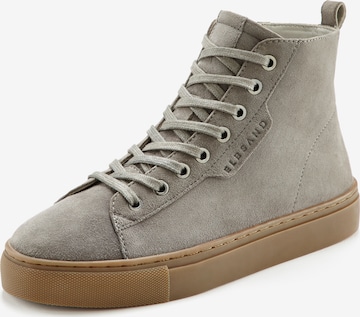 Elbsand High-Top Sneakers in Grey: front