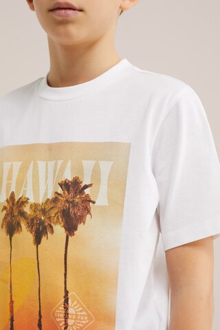 T-Shirt WE Fashion en blanc