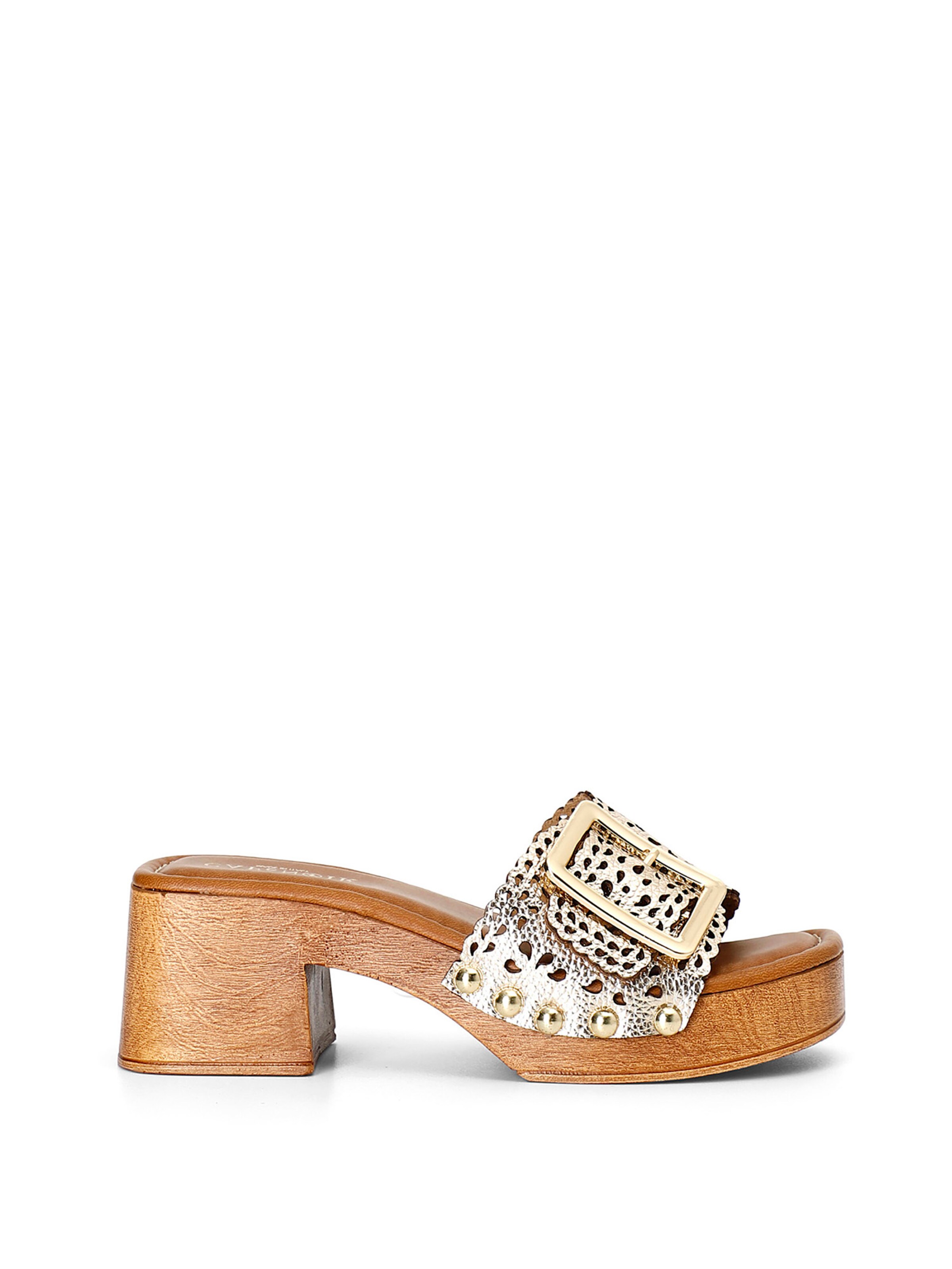 Sandalo di CAFè NOIR in oro