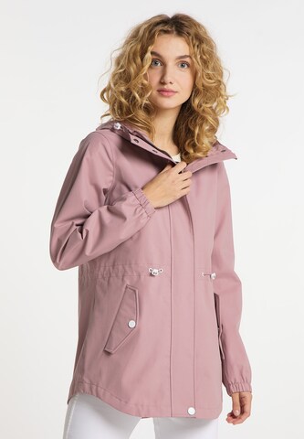 Veste mi-saison DreiMaster Maritim en rose : devant