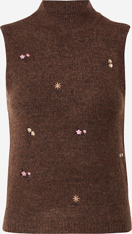 JDY Sweater 'Natja' in Brown: front