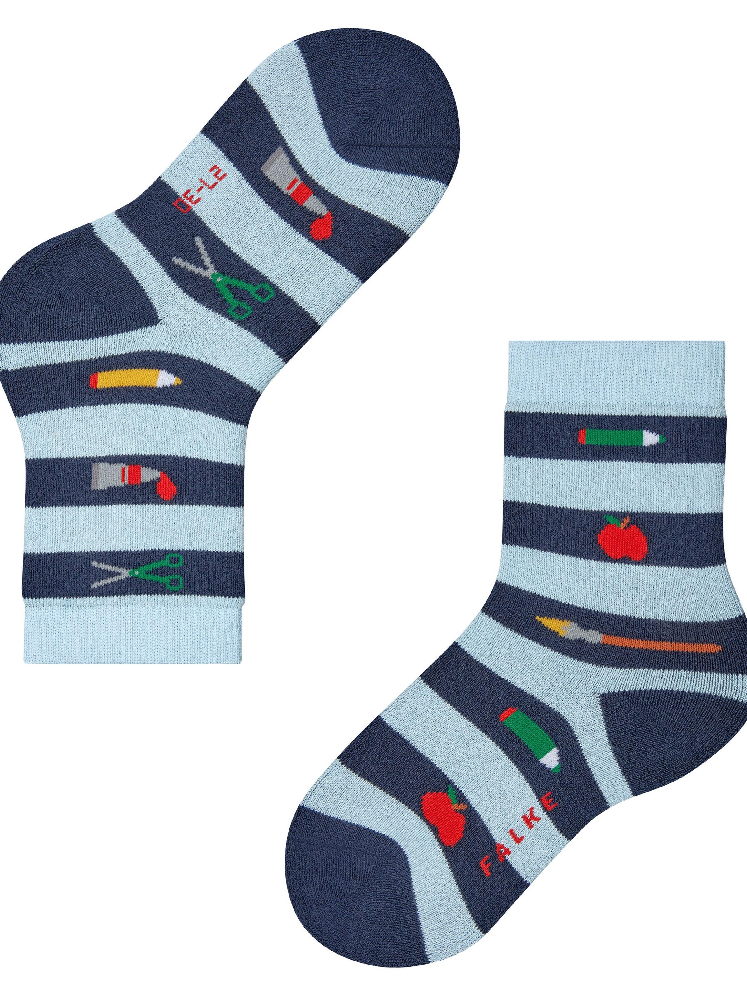 FALKE Socks 'School Supplies' in Blue