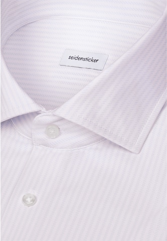 SEIDENSTICKER Regular Fit Businesshemd in Weiß
