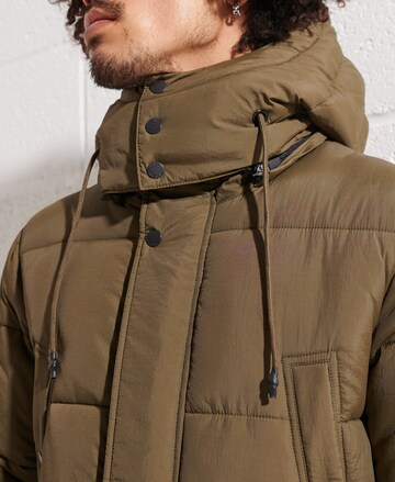 Parka d’hiver 'Expedition' Superdry en vert