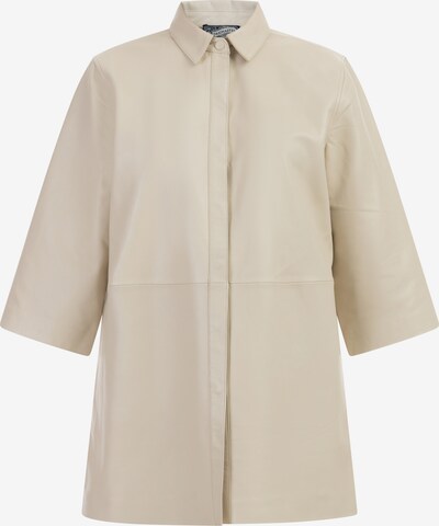 DreiMaster Vintage Bluse i ullhvit, Produktvisning