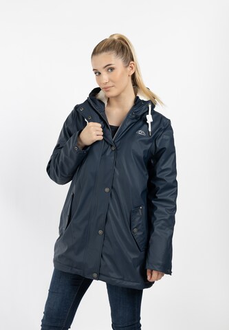 ICEBOUND Between-season jacket in Blue: front