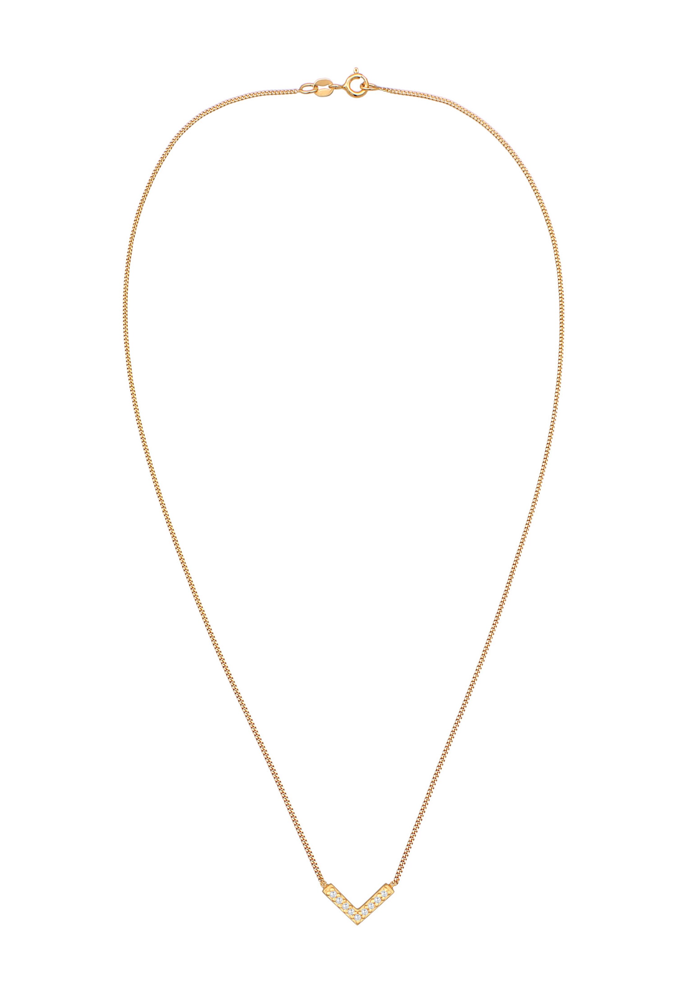 ELLI Necklace in Gold: front