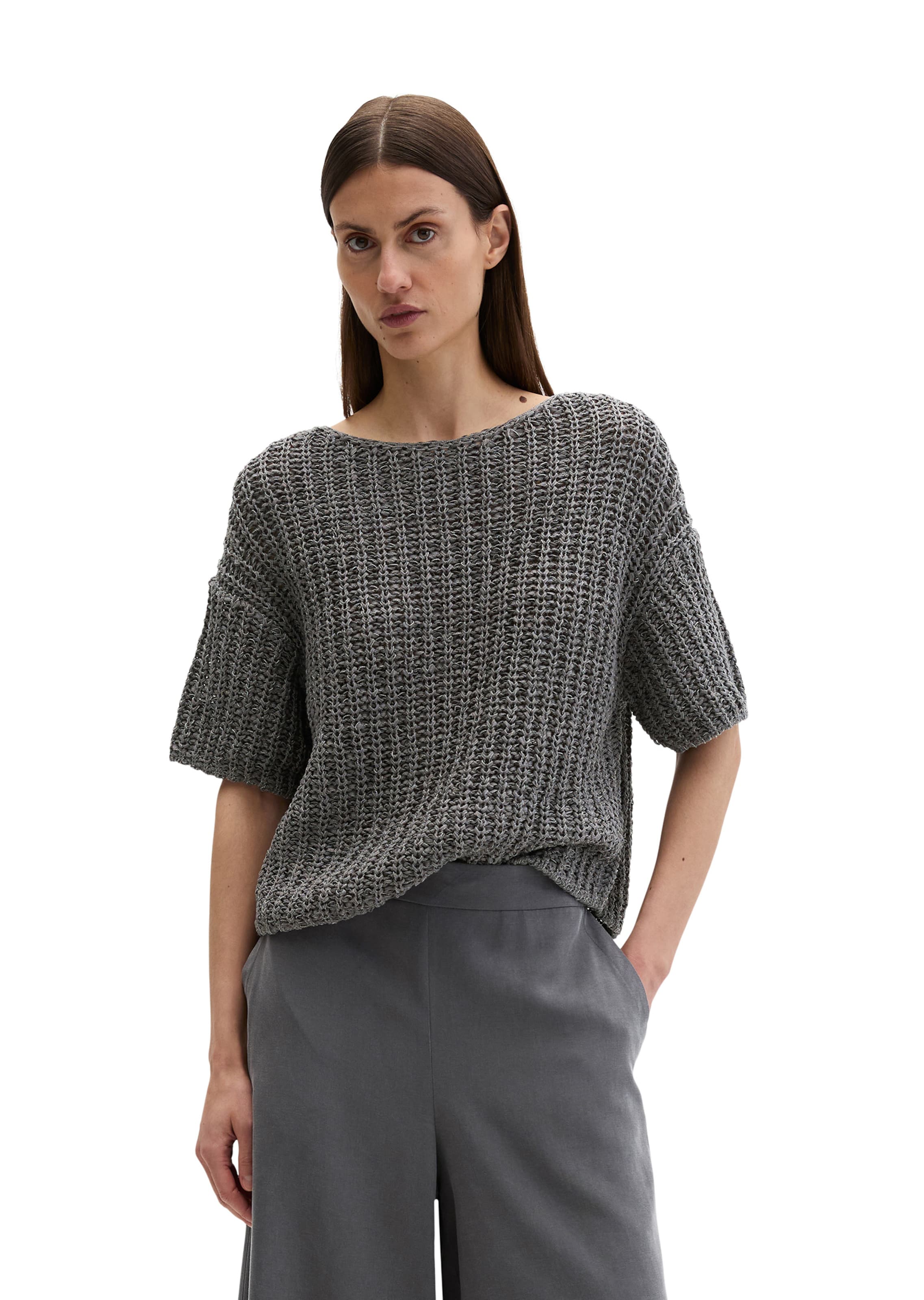 Marc O'Polo Pullover in Grau: Vorderseite
