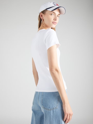 T-shirt 'ESSENTIAL' Tommy Jeans en blanc