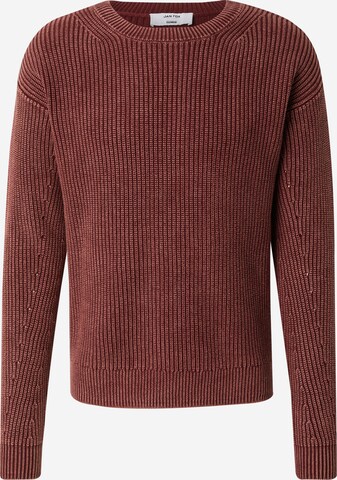 DAN FOX APPAREL Sweater 'Noel' in Red: front