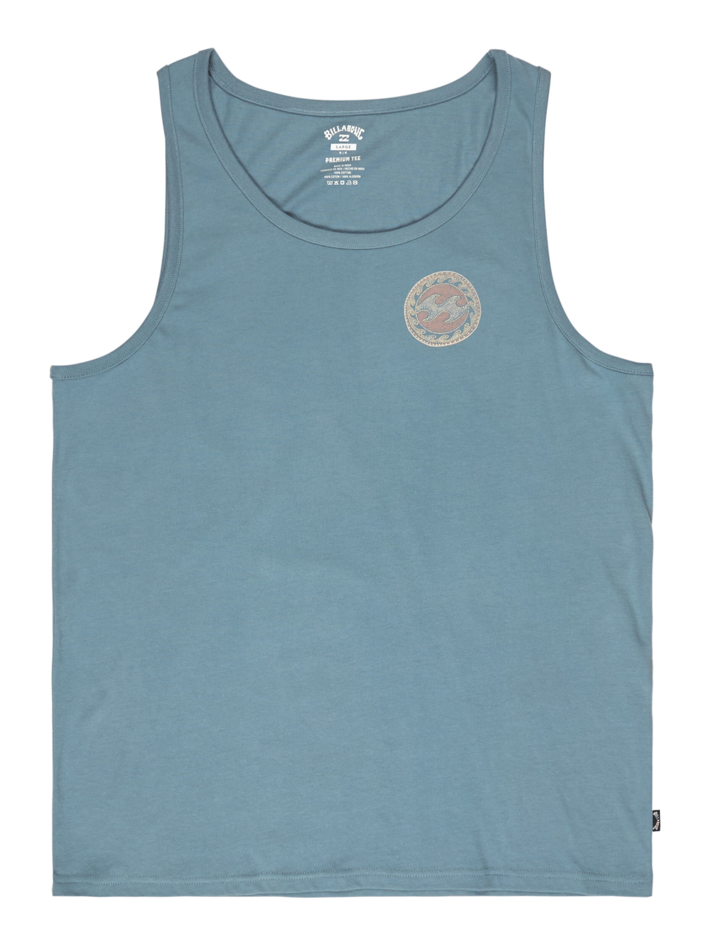 BILLABONG Póló 'Crayon Wave' - kék: elől