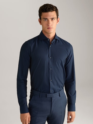 JOOP! Slim fit Overhemd 'Pai' in Blauw: voorkant