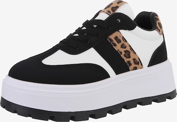 Ital-Design Sneakers in Black: front