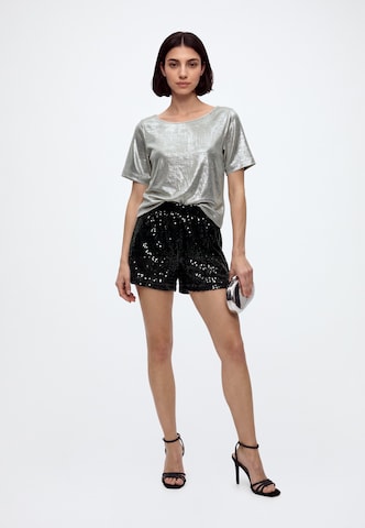 MOS MOSH - Camiseta 'MMNiva' en plata
