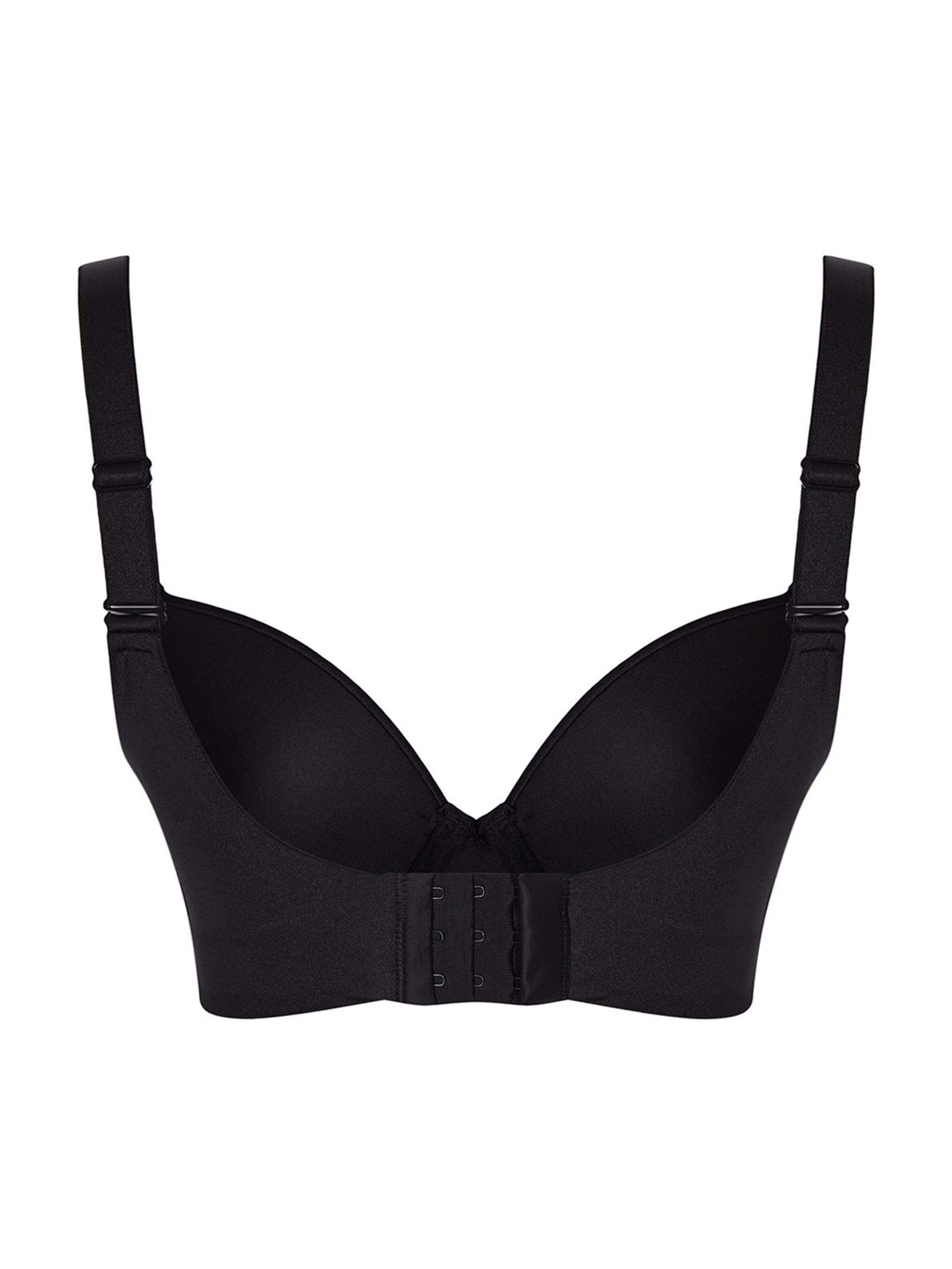 Bustier Soutien-gorge Trendyol Curve en noir