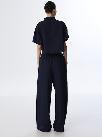 Twist Blouse in Blauw